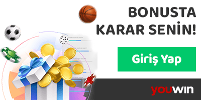 jetonlar, toplar ve giriş yap butonlu banner